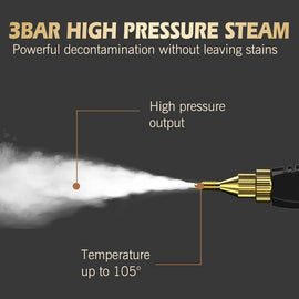 3200W Steam Cleaner High Temperature Kitchen Cleaning Pressure Steaming Mechine - 0