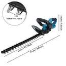 36V Cordless Electric Hedge Trimmer Garden Cutter Pruner W/ 3 Batteries-9