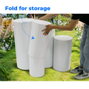 5PCS Round Plinth Cylinder Display Stand Pedestal Wedding Party Shop Display AU-5