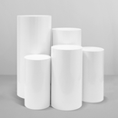 5PCS Round Plinth Cylinder Display Stand Pedestal Wedding Party Shop Display AU-6