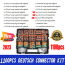 AU 1000 PCS Deutsch DT Connector Kit 14-16AWG Stamped Contacts 1100PCS UPGRADE-2