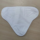 5PCS Stick On White Washable Cleaning Pads Microfiber For X5 Steam Mop H20 H2O-10