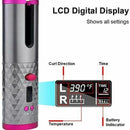 Hair Curler LCD Ceramic Cordless Auto Rotating Wireless Waver Curling Iron Salon-6