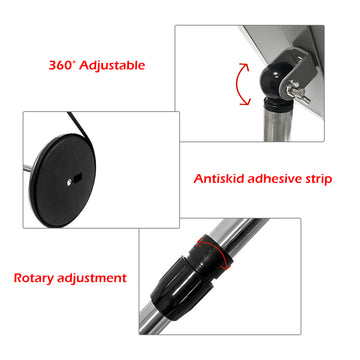 A4 Floor Poster Stand Foyer Pedestal Sign Holder Business Menu Display AU Stock - 0