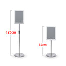 A4 Floor Poster Stand Foyer Pedestal Sign Holder Business Menu Display-2