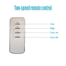 8" Inch Extractor Fan Remote Control Hydroponic Inline Exhaust Fan Industrial Vent-7