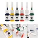 36PC Tattoo Kit Motor Pen Machine Gun Color Inks Power Supply Tattoo Needles Set Red-6