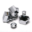 10PCS Push Button Drawer Cupboard Door Catch Lock Caravan Van Cabinet Latch Knob-8