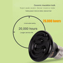 100W Reptile Ceramic Heat Lamp anti-hot Cage Light Holder Switch Chicken Brooder-5