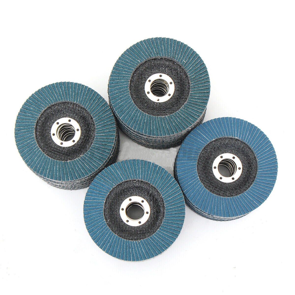 20PCS 5" 125MM Angle Grinder Flap Sanding Disc 120 Grit Grinding Wheel