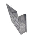 2mm Aluminium Alloy Plate Caravan Diesel Tank Cover for 10L/15L Fuel Tank Silver-11