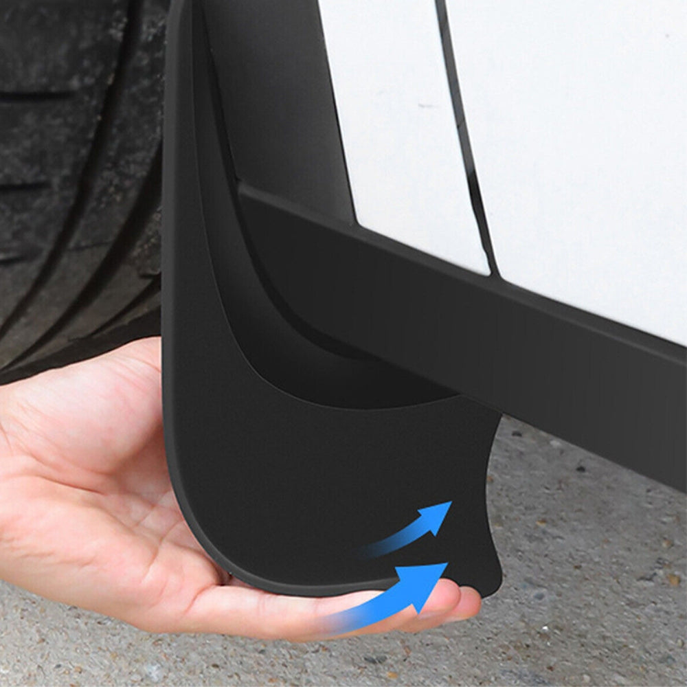 4Pcs Mud Flaps For Tesla Model Y Splash Guards Fender Front Rear TPE Mudguard - 0