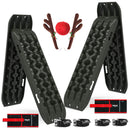 X-BULL 4X4 Recovery Tracks Boards 4WD 10T 4PCS Offroad Vehicle Sand Mud Gen3.0 Olive-1