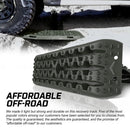 X-BULL 4X4 Recovery Tracks Boards 4WD 10T 4PCS Offroad Vehicle Sand Mud Gen3.0 Olive-6