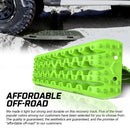 X-BULL Recovery tracks kit Boards Sand Mud Trucks 6pcs strap mounting 4x4 Sand Snow Car green GEN3.0-7