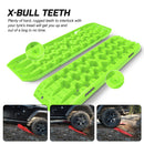 X-BULL Recovery Tracks Boards Sand Truck Mud Snow 4WD 4x4 Gen3.0 Green/ Tyre Tire Deflator-10
