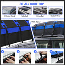 X-BULL Waterproof Car Roof Cargo Bag 595L Top Rack Carrier Luggage Storage Cube-8