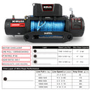 X-BULL Electric Winch 12V 12000LBS/5454kg 26M Synthetic Rope Wireless Remote 4WD 4X4-2