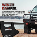 X-BULL 4WD Recovery Kit Kinetic Recovery Rope With 4WD Winch 12000LBS Electric Winch 12V 4X4 Offroad-5