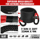 X-BULL Recovery Kit Kinetic Recovery Rope Snatch Strap / 2PCS Recovery Tracks 4WD Gen2.0-4