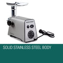 EuroChef Meat Grinder Electric Stainless Steel Mincer Sausage Kebbe Maker-2