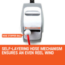 UNIMAC 20m Retractable Air Hose Reel Compressor Wall Mounted Auto Rewind-5