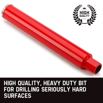 Baumr-AG Diamond Core Drill Bit 63mm Concrete Wet Dry Tile Stone Brick Marble 1-1/4 UNC - 0