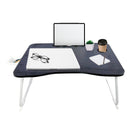 EKKIO Extra Large Multifunctional Portable Bed Tray Laptop Desk (Black)-1