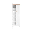 EKKIO Kitchen Storage Cabinet (White)-7