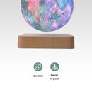 GOMINIMO Magnetic Levitating Galaxy Moon (Light Brown Base)-3