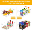 GOMINIMO 2 Pack Storage Bin with Divider-2