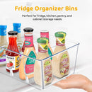 GOMINIMO 2 Pack Storage Bin with Divider-4