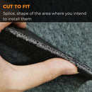 GOMINIMO 20pcs Carpet Tiles 50x50cm for Commercial Retail Office Flooring (Grey)-3