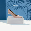 GOMINIMO Plastic Shoe Box 12PCS Medium Size (White)-3