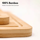 GOMINIMO Portable Sofa Arm Tray For Wide Couches(Natural)-6