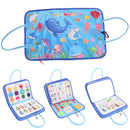 GOMINIMO Kids Busy Board Learning Toys (Blue)-1