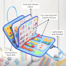 GOMINIMO Kids Busy Board Learning Toys (Blue)-3