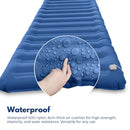 KILIROO Inflatable Camping Sleeping Pad (Blue)-3