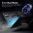MIRAKLASS 45000RPM 7.8V Rechargeable Cordless Air Duster and Car Vacuum Cleaner with Charging Base (Navy Blue)-4