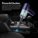 MIRAKLASS 45000RPM 7.8V Rechargeable Cordless Air Duster and Car Vacuum Cleaner with Charging Base (Navy Blue)-5