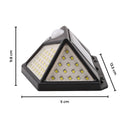 NOVEDEN 4 Packs Solar LED Lights with 3 Light Modes (Black)-9