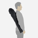 SONGMICS Set of 2 Folding Camping Outdoor Chairs with Armrests and Cup Holders Black-8