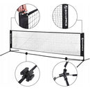SONGMICS 5m Portable Tennis Badminton Net Black-5