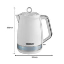 Morphy Richards Illumination Jug Kettle 1.7l - White-2