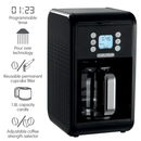 Morphy Richards Verve Filtered Coffee Maker With Timer - Black-7