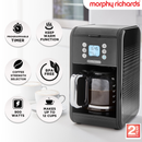 Morphy Richards Verve Filtered Coffee Maker With Timer - Black-10