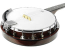 Karrera 5 String Resonator Banjo - Brown-2