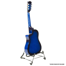 Karrera Childrens Acoustic Guitar Kids - Blue - 0