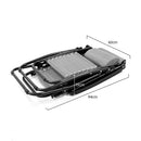 Wallaroo Zero Gravity Reclining Deck Chair - Grey-6