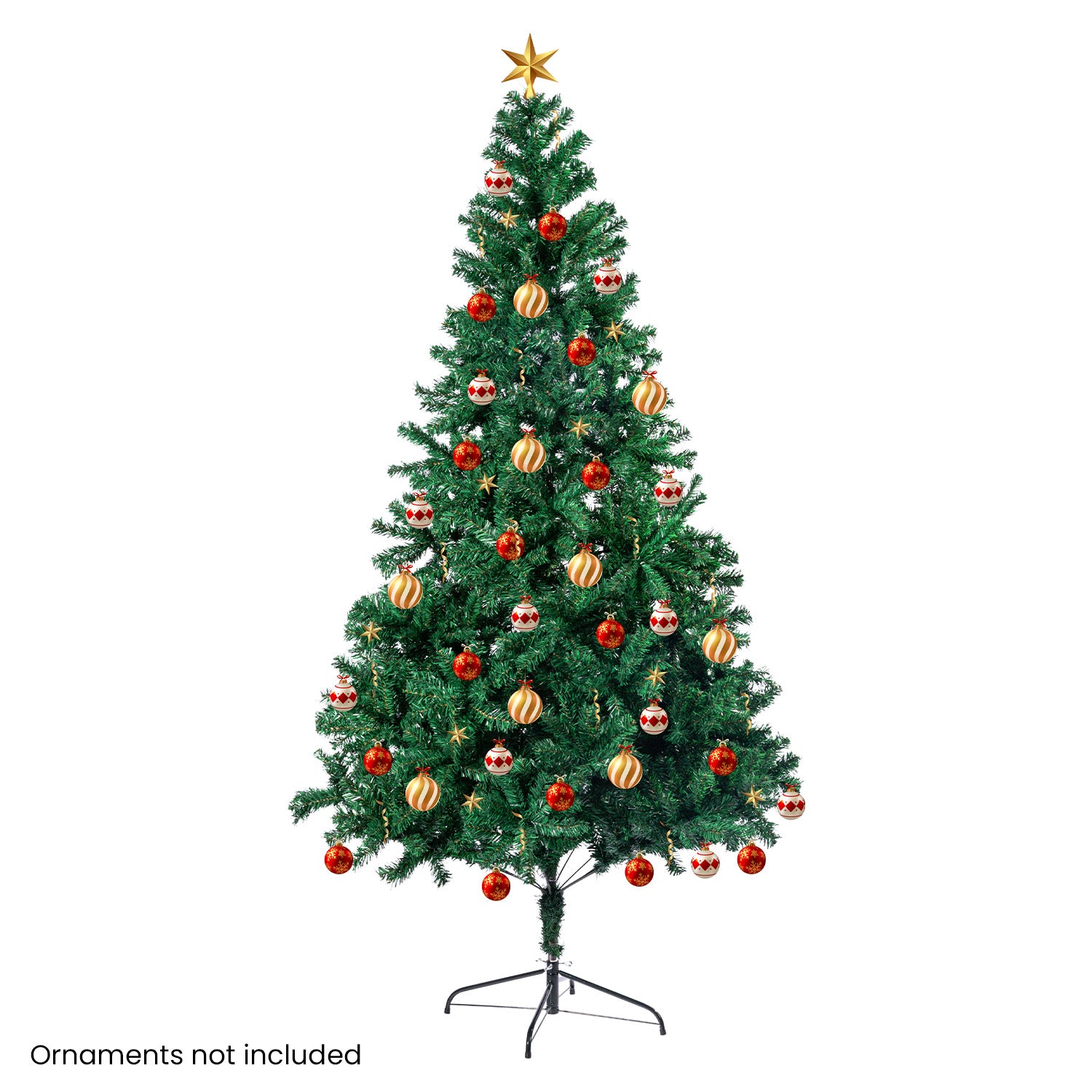 Christabelle Christmas Tree Decor 1.2m Xmas Decorations - 300 Tips Green - 0
